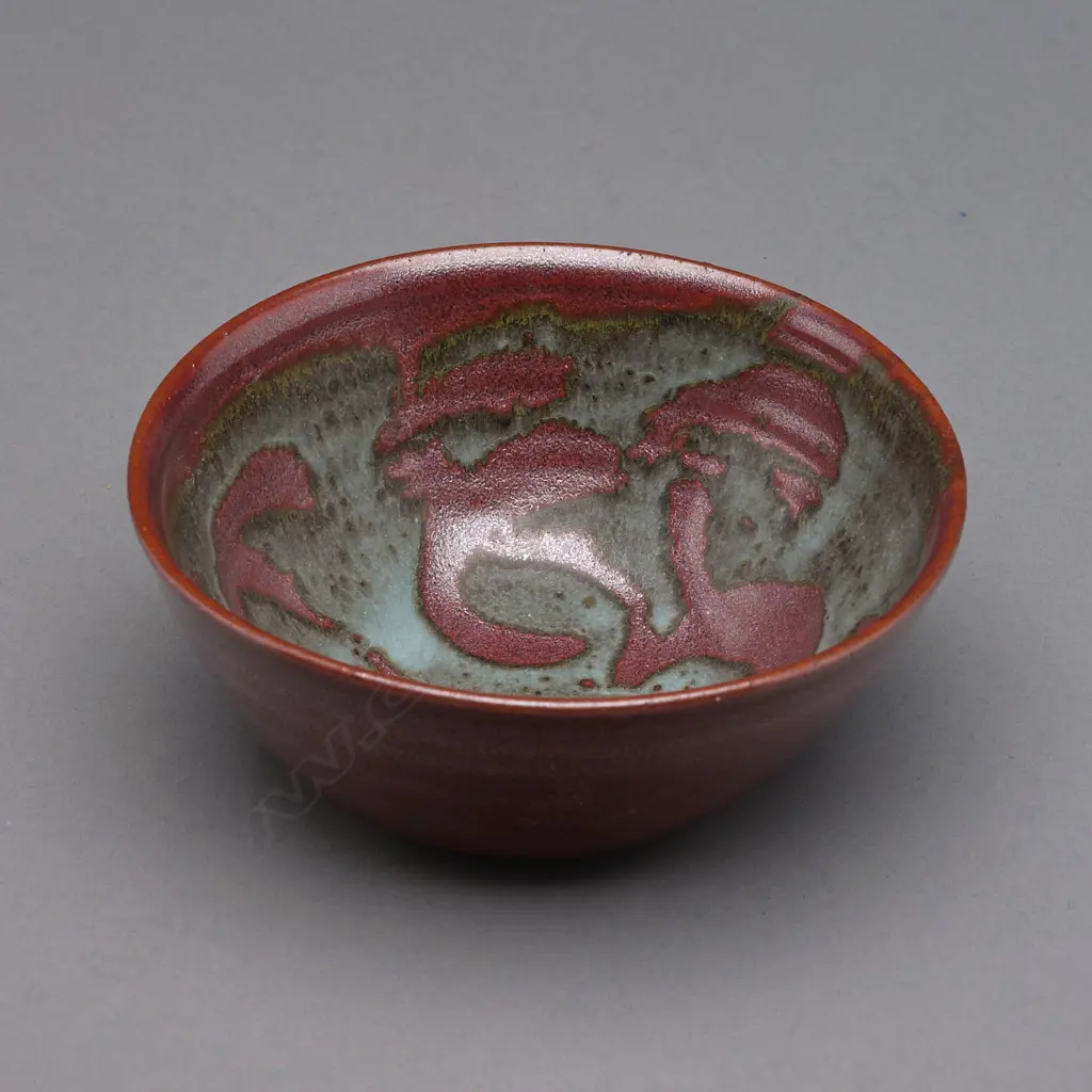 Helen Mason (1915-2014) stoneware bowl - c.1970 Image 1++